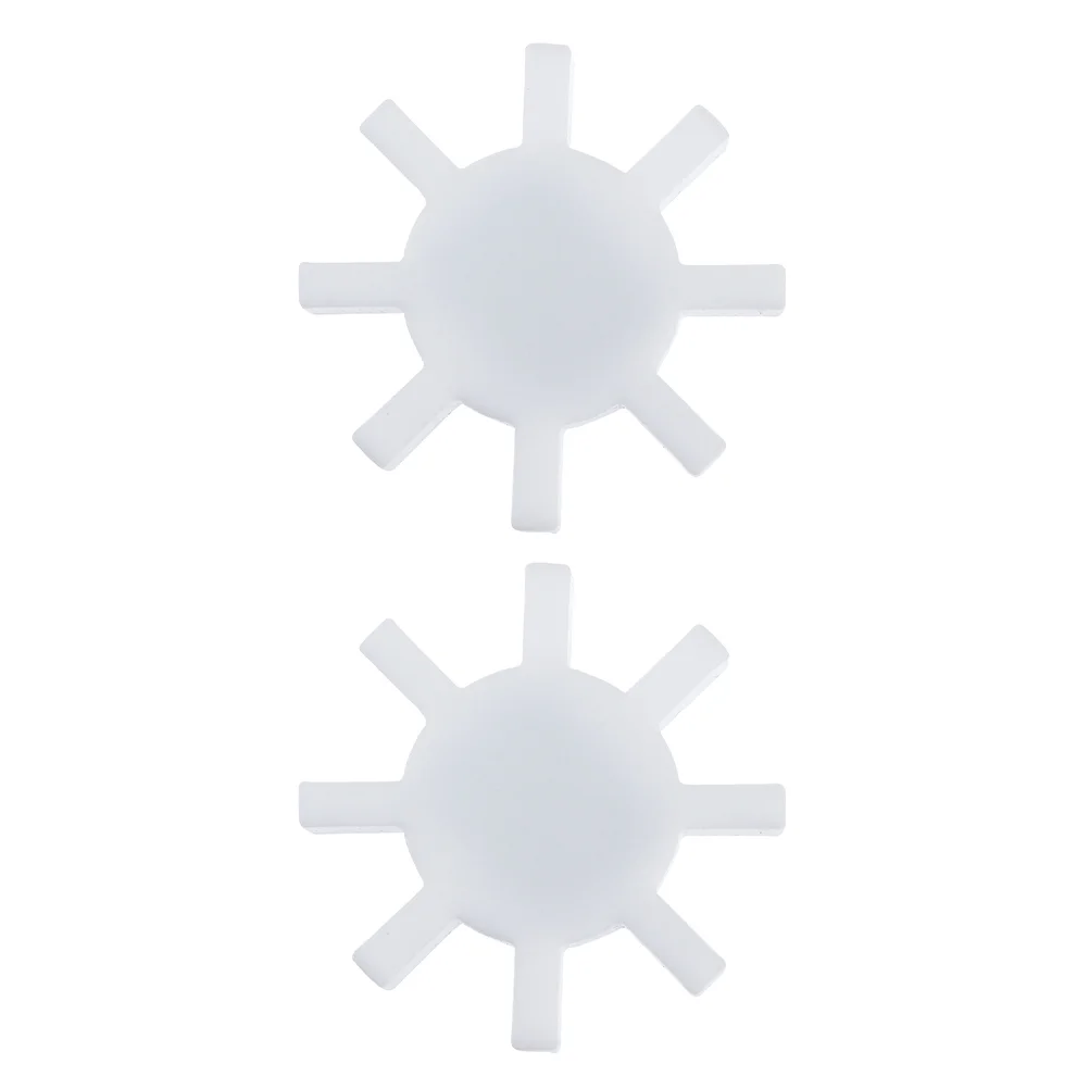 2 Pcs Stirring Bar PTFE Laboratory Stirrer Blenders Gear Shape Magnetic Gear-shape Mixer Spinbar