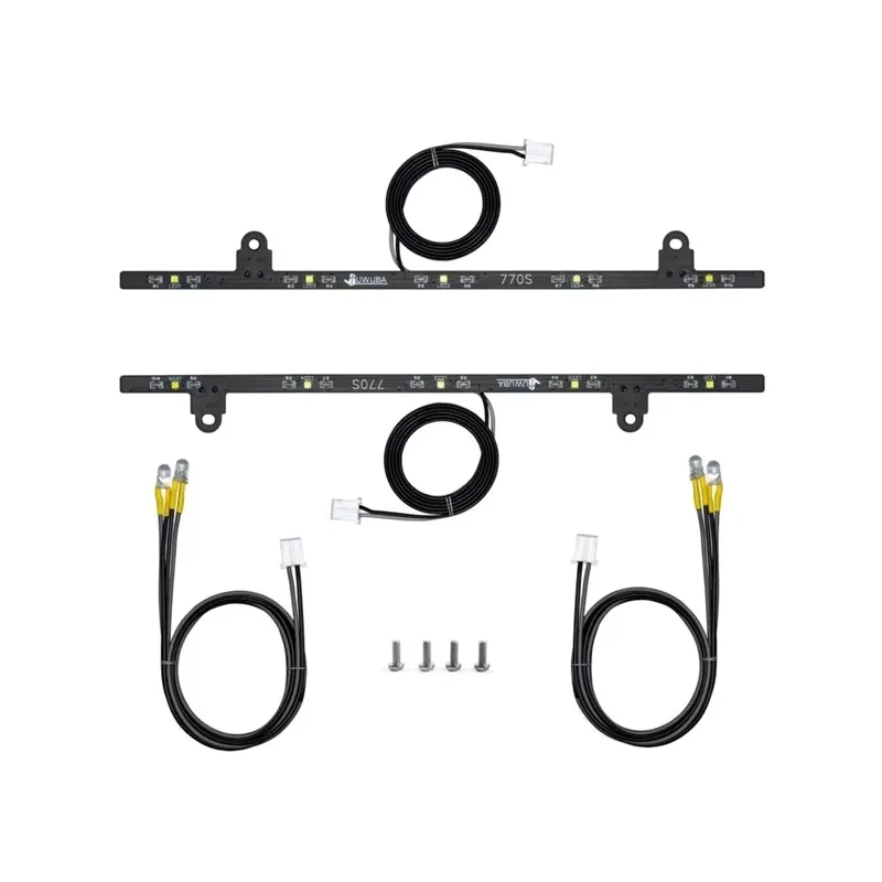 For 1/14 Tamiya RC Truck Trailer LED PCB Side Skirt Light For scania 770S 4×2 56379