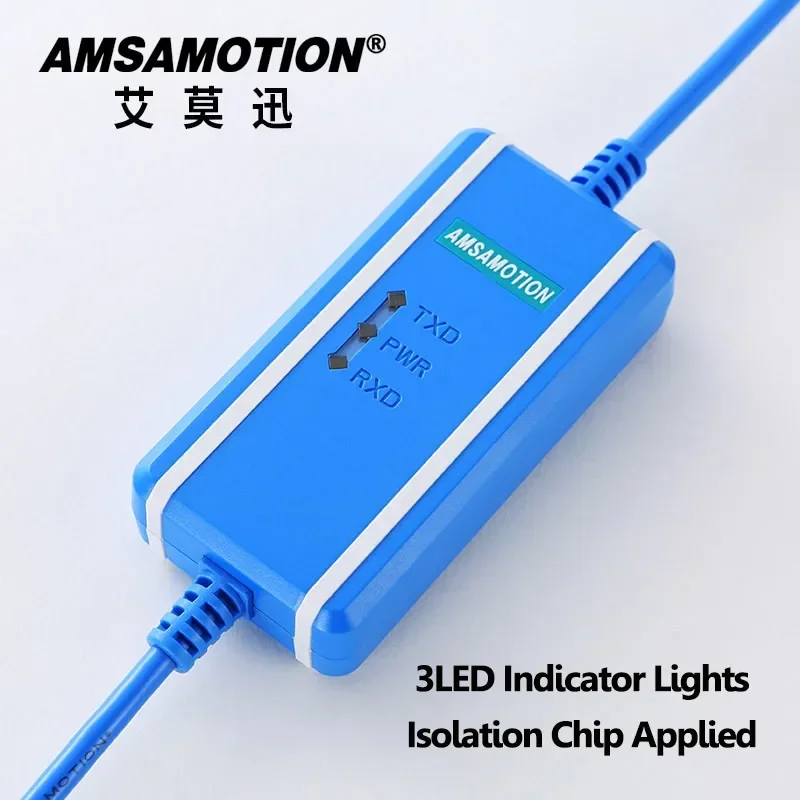 ISO USB-SC09-FX Isolation Programming Cable Suitable For Mitsubishi FX All Series FX2n FX3U FX1N PLC Isolated Adapter