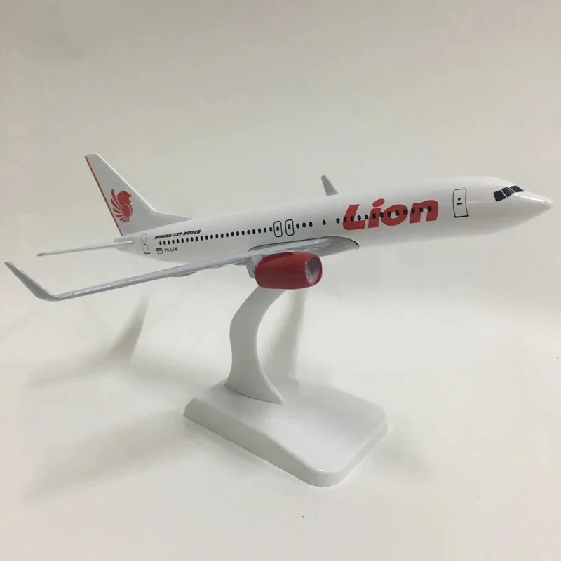 

Scale 1:400 20cm Metal Aviation Replica Air LION B737 Aircraft Model Airplane Miniature Xmas Gift Kids Fidget Toys for Boys