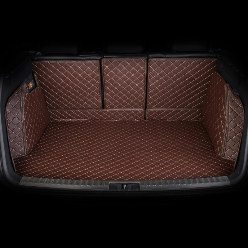 BHUAN Custom SUV Full Surroun Car Trunk Mats for Buick GL6 Enclave Envision Encore GL8 ALL Surrounded Luggage Mat