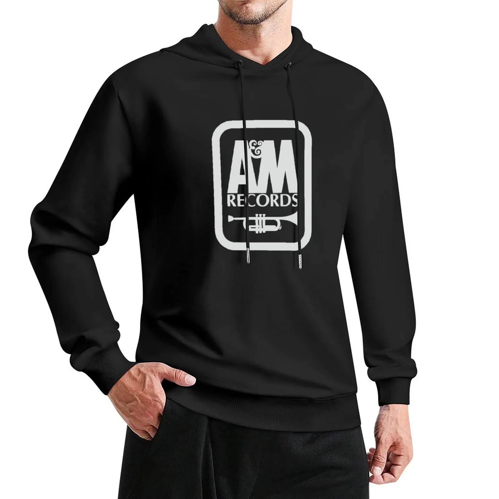 A&M Records Pullover Hoodie anime clothing male clothes tracksuits