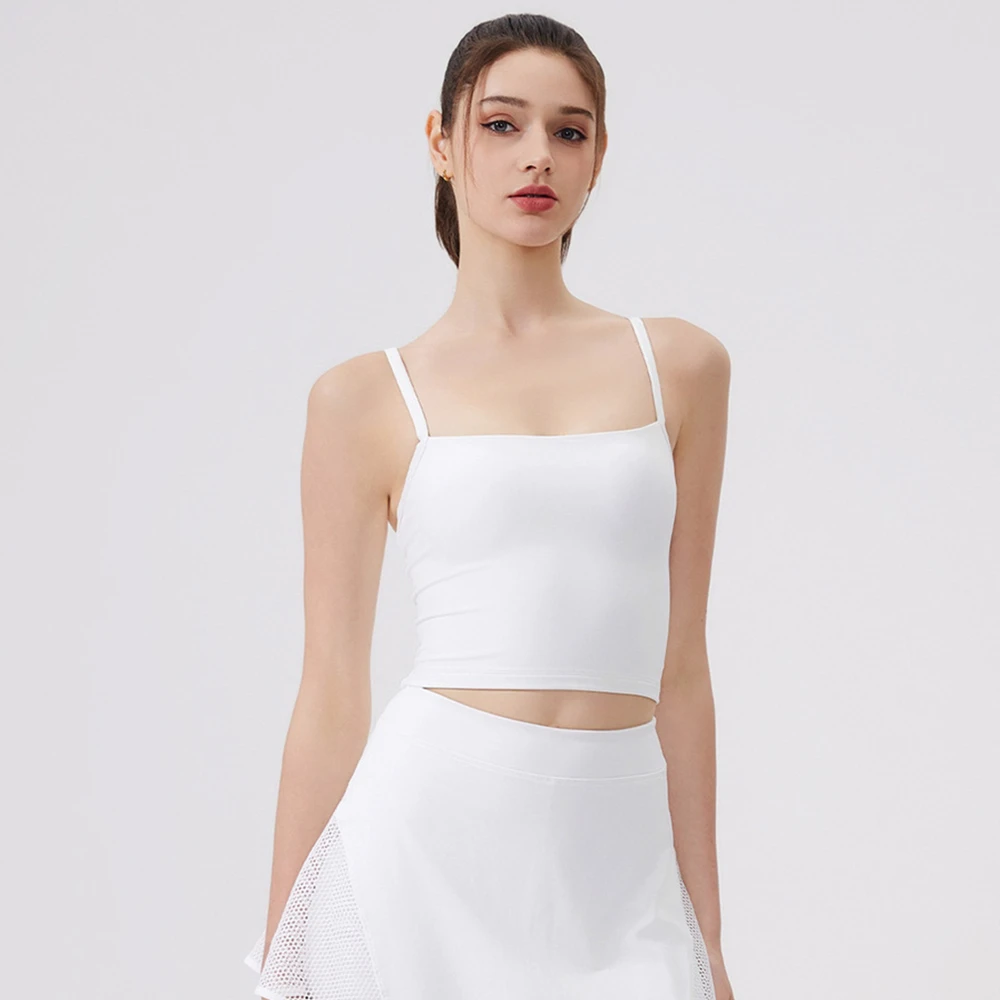 

Летние женские рубашки для йоги без рукавов с подкладкой, спортивный жилет на тонких бретелях, бюстгальтер пуш-ап, топы для бега, тренажерный зал, фитнес-бюстгальтер, камзол