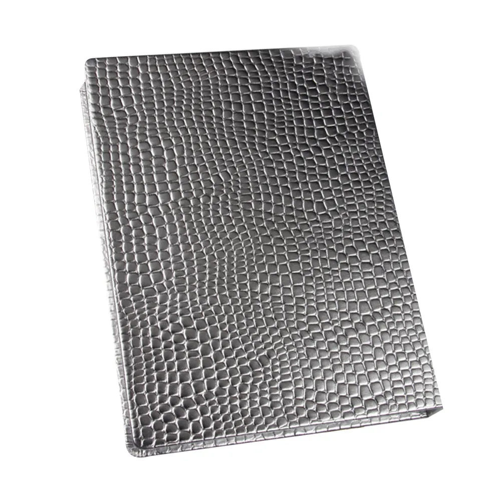 160 Colors Alligator Nail Polish Glue Display Book Fine Workmanship Professional Use for Nail Art Color Presentation Manicure
