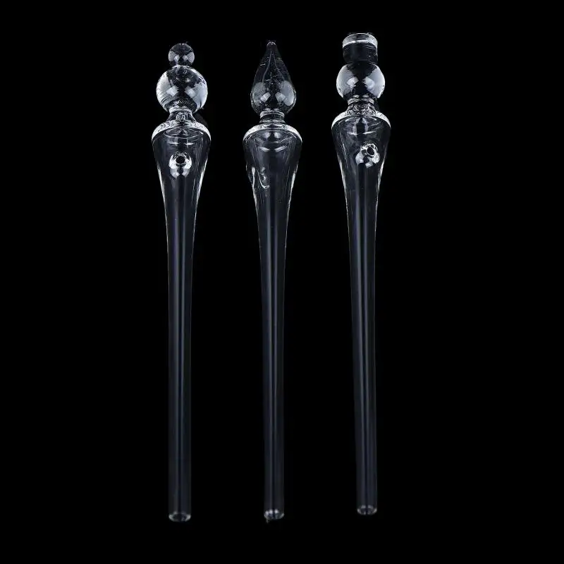 1PC Whisky Tasting Dropper 13cm Transparent Glass Whisky Pipette Water Dropper Tasting Session Straw Bar Accessories