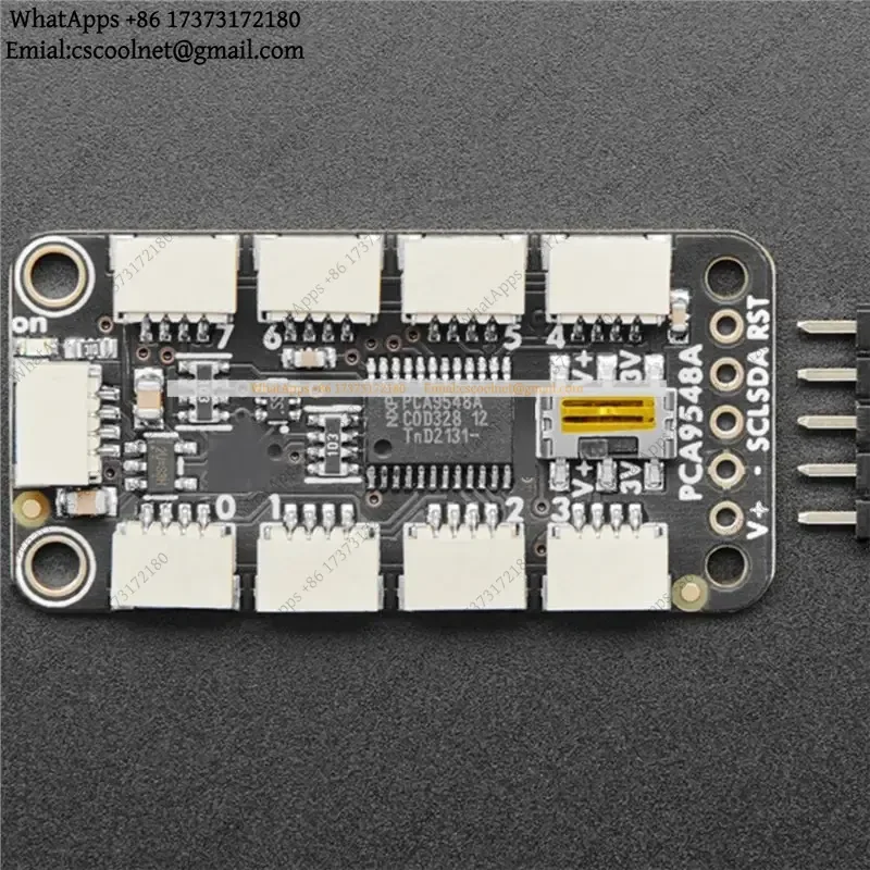 8-Channel I2C Multiplexer Breakout Board – TCA9548A / PCA9548 Compatible, for Qwiic / QT JST-SH Connector Design
