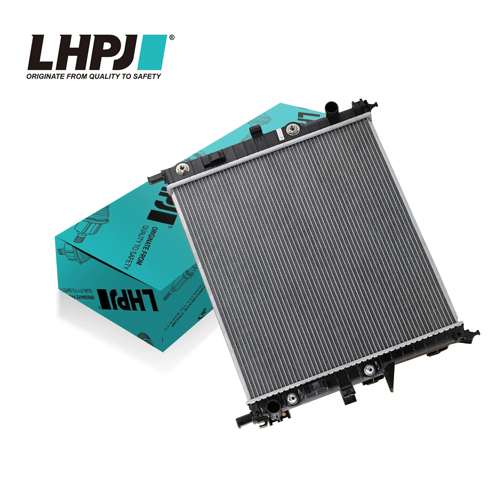 LHPJ High Quality Cooling System Radiator 1635000303 A1635000303 For W163 Coolant Radiator