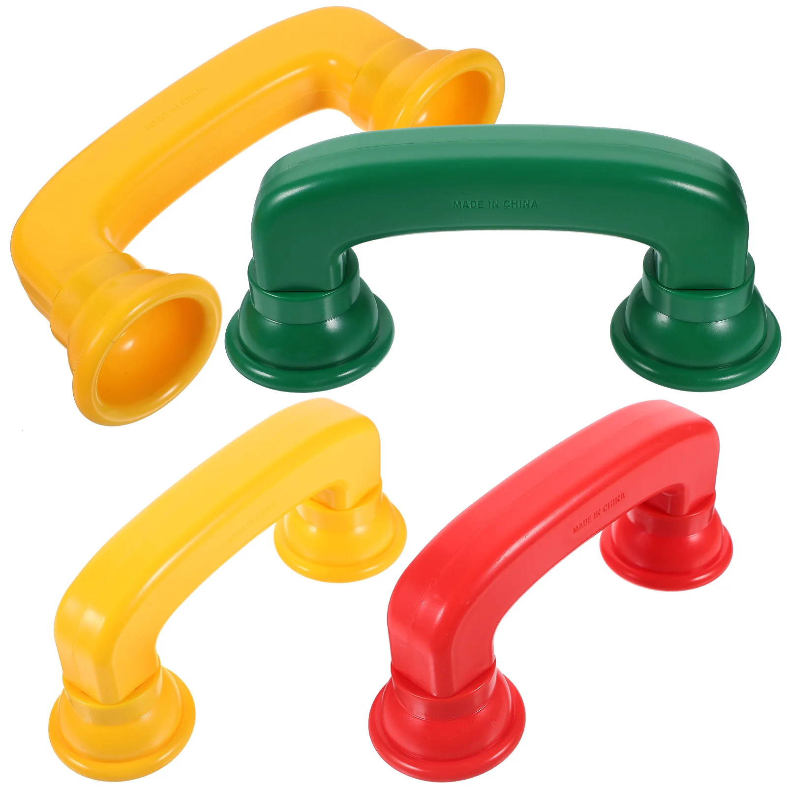 4 Pcs Auditory Processing Disorder Tools Feedback Toys Colorful Phone Telephone Rattle