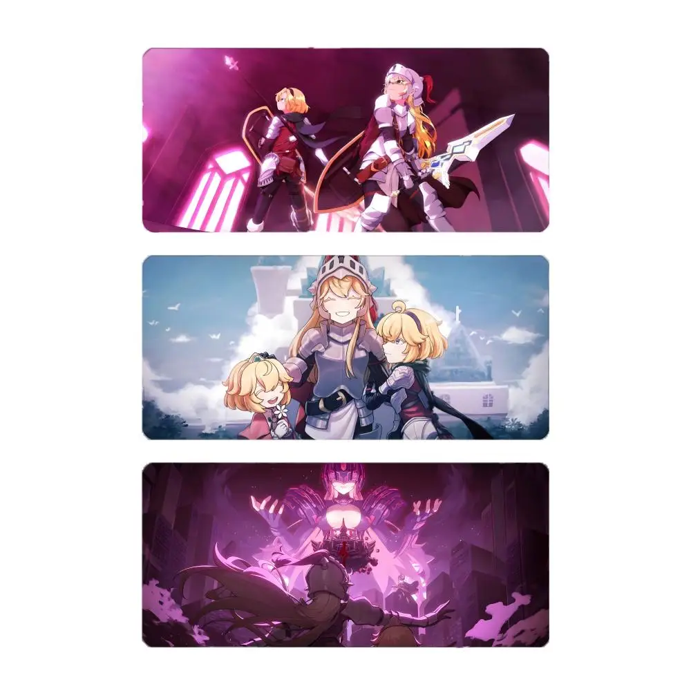 Cool Fantasy Anime G-Guardian Mouse Pad Mousepad Large Gaming LockEdge Thickened PC Table Desk Mat