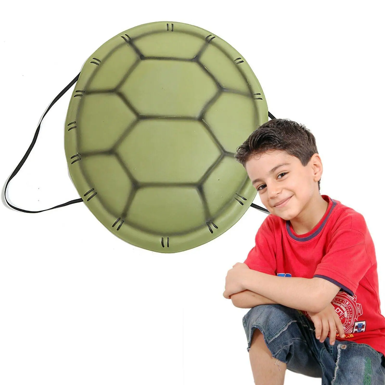 Halloween Turtle Shells Cosplay Simulation Tortoise Shells Photo Props Stage Ninja Turtle Shell Backpack Mutant Turtle