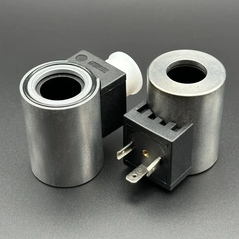 1PC Solenoid valve coil inner diameter 19mm, height 50mm, outer diameter 37mm instead of 770-224 DC24V DC12V