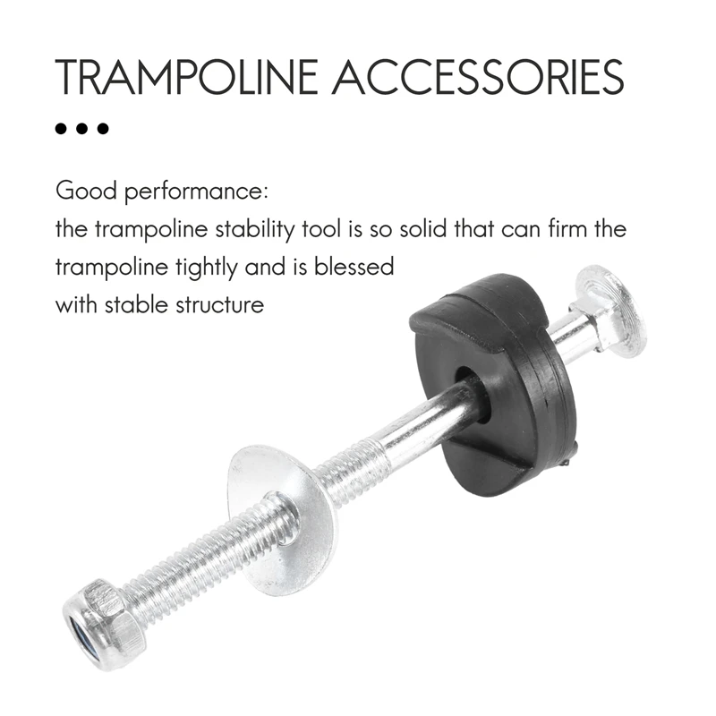 20 Pieces Trampoline Screws Trampoline Accessories Trampoline Stability Tool Screw Parts For Large And Small Trampolines