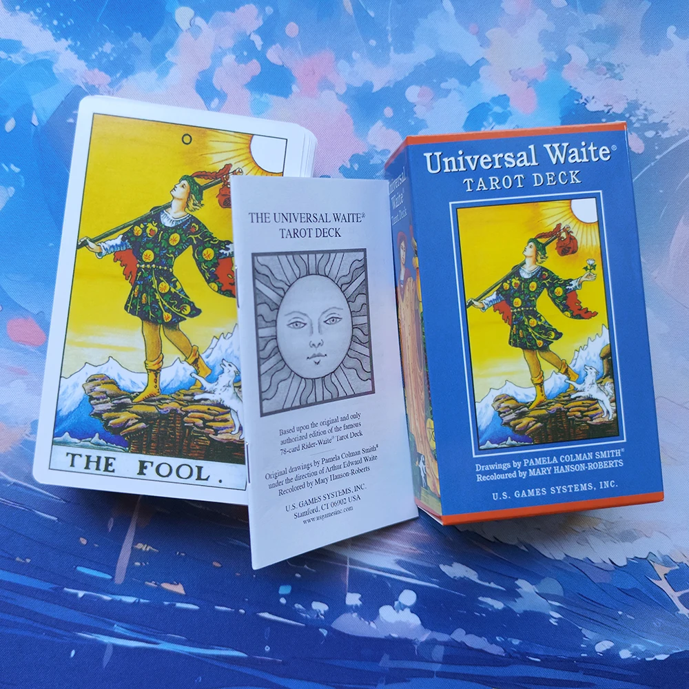 

12X7CM Size Cards.Universal Waite Divination Tarot Deck Cards.tarot cards for beginners.tarot cards guide book.tarot deck