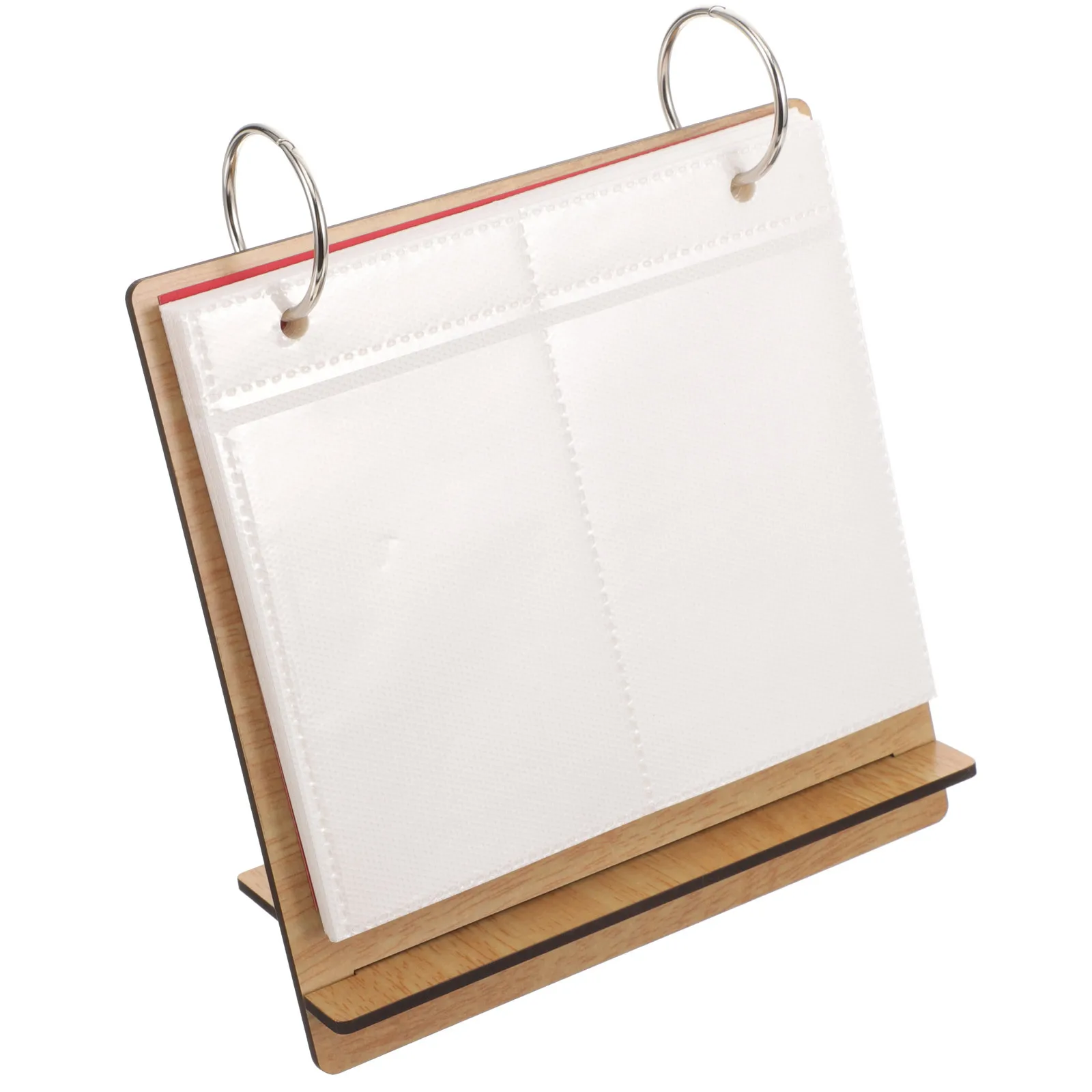 Autocollants artistiques Style calendrier de bureau, Mini cadre Photo, support d'affichage pour Salon de manucure, outils d'organisation, Album d'autocollants pour ongles