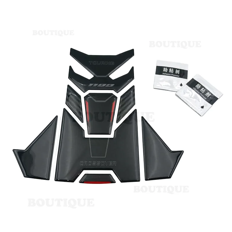 

Аксессуары для мотоциклов для Honda NT 1100 NT1100 nt 1100 2025, 3D наклейка, защитный комплект крышки масляного бака, противоскользящая накладка на масляный бак