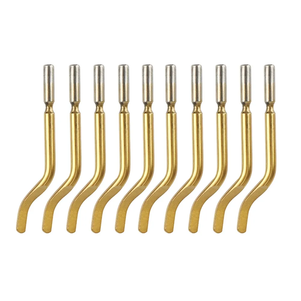 10 Chiếc 47.5Mm Chiều Dài Sắc & Bền BS2012 Kim Loại Cắt Tỉa Dao Nạo Deburring Gỗ/PVC/ABS/kim Loại Mềm Cắt