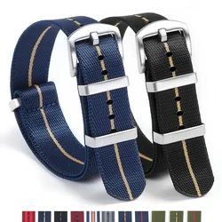 18mm 20mm 22mm Nylon Watch Strap for Seiko Wristband for Rolex Men Sport Watchband for Military Bracelet for Casio Universal