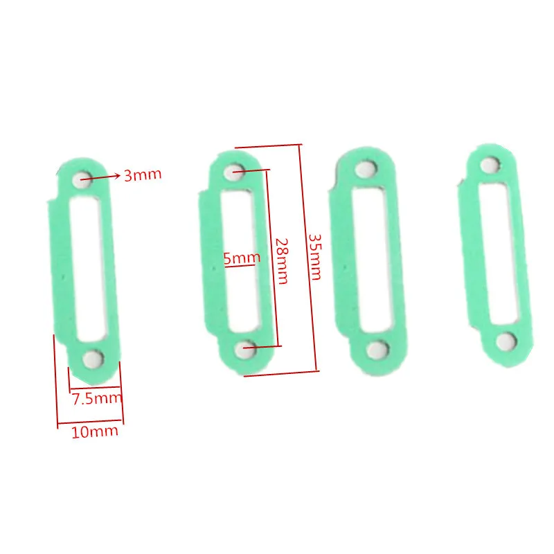 1/10 Model Engine Gasket Gas - Proof HSP Unlimited Exhaust Manifold Gasket Nitro RC Car Parts Accessories Truck 02031