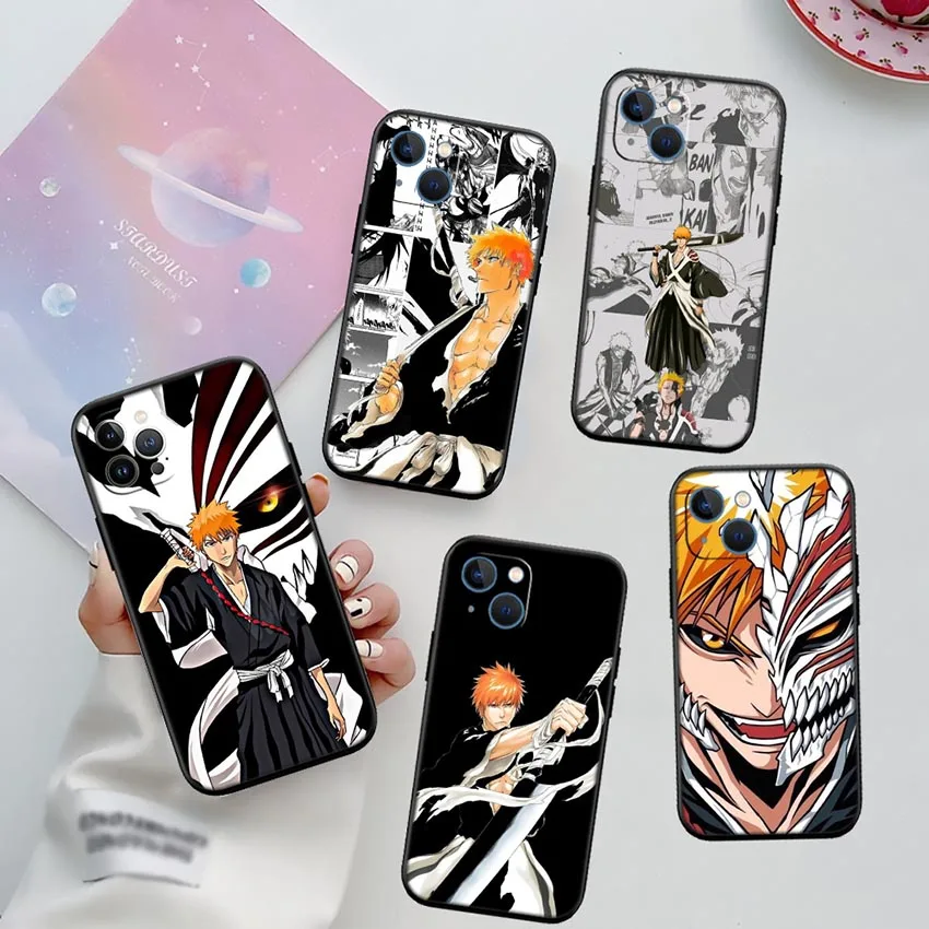 Bleach Ichigo Kurosaki Nowe wysokiej klasy etui na telefon do Samsung Galaxy S21 S22 S23 S24 Fe Plus Ultra S21S A55 A35 A24 A25