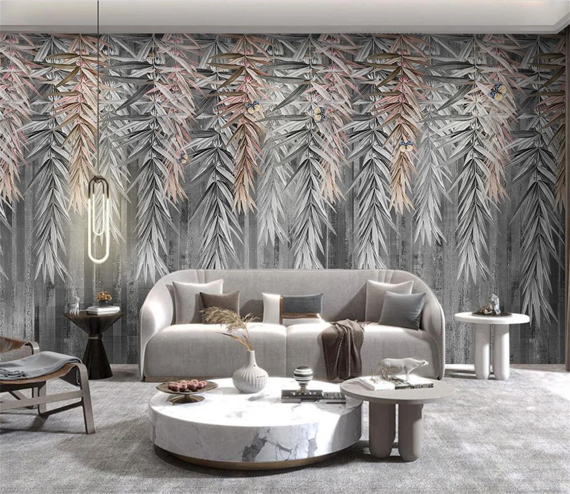 Custom 3d wallpaper mural light luxury abstract texture modern minimalist TV sofa background wall papel de parede home decor