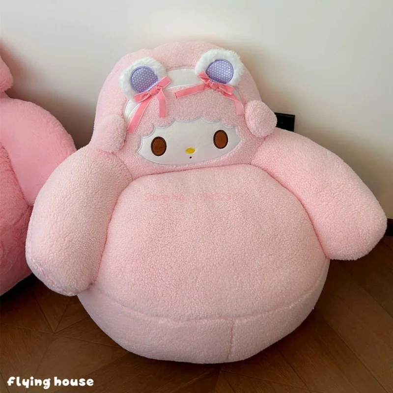الشتاء لطيف الكرتون بلدي ميلودي البيانو سميكة الدافئة وسادة عنبر مكتب كسول أريكة صغيرة الجلوس وسادة أنيمي المحيط #5