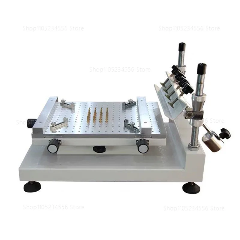High Precision Manual Plane Screen Printing Table Hand Printing Small Solder Paste Printer for Electronic Components