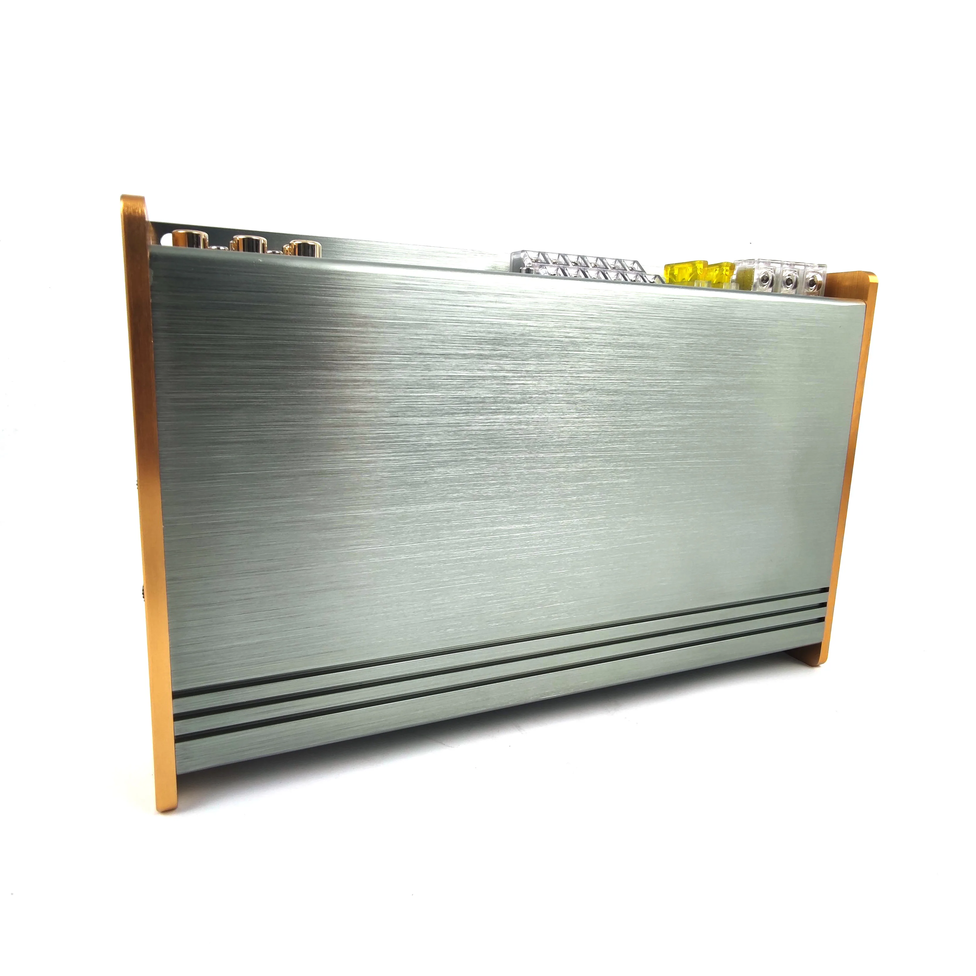Factory High Quality 6-Channel Class D Car Audio Amplifier 120W*6 Auto Subwoofer Block Processor with Crossovers