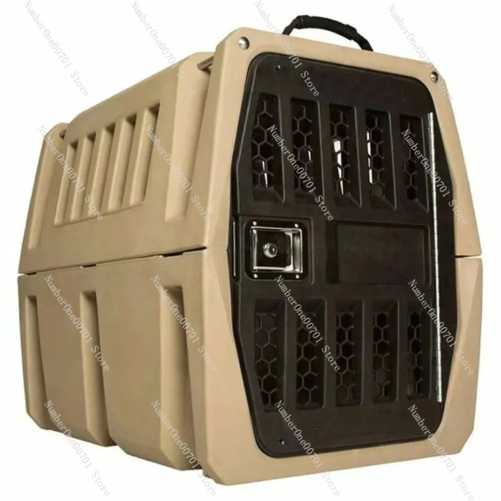 Plastic Large Dog Cages Durable Molded Kennel PE Cage Outdoor Dogs Kennel
