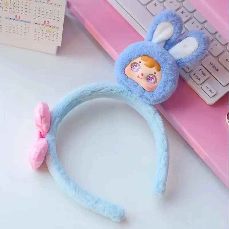Seri Aksesoris Rambut Samuel Animals Hairband Plush Blind Box Dekorasi Boneka Lucu Mainan Trendi Kotak Misteri Hadiah Kejutan untuk Gadis