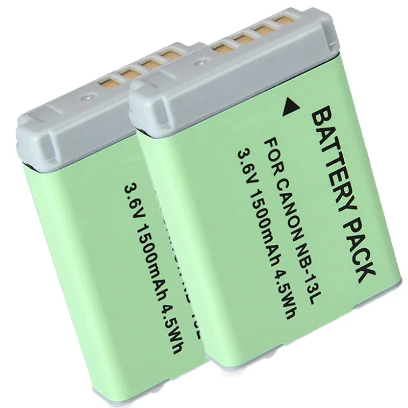 1500mAh NB 13L NB13L NB-13L Camera Battery +Charger for Canon PowerShot G5X G7X G9X G7 X G9 X Mark II SX620 SX720 SX730 SX740 HS