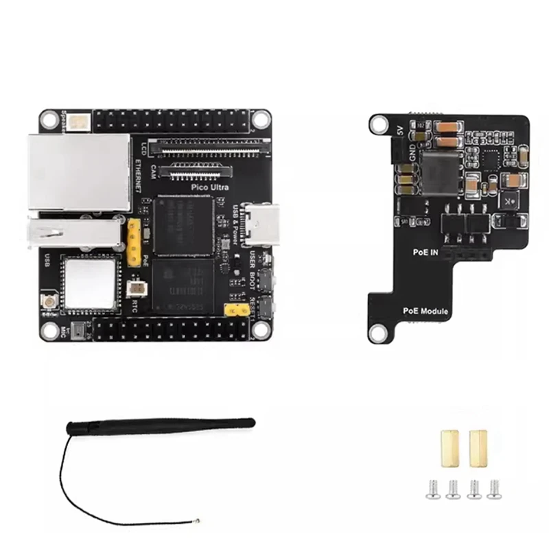 

For Luckfox Pico Ultra Wifi Development Board+POE Module RV1106 RISC-V Linux Wifi6+BT5.2 8G EMMC Supports Poe Ethernet