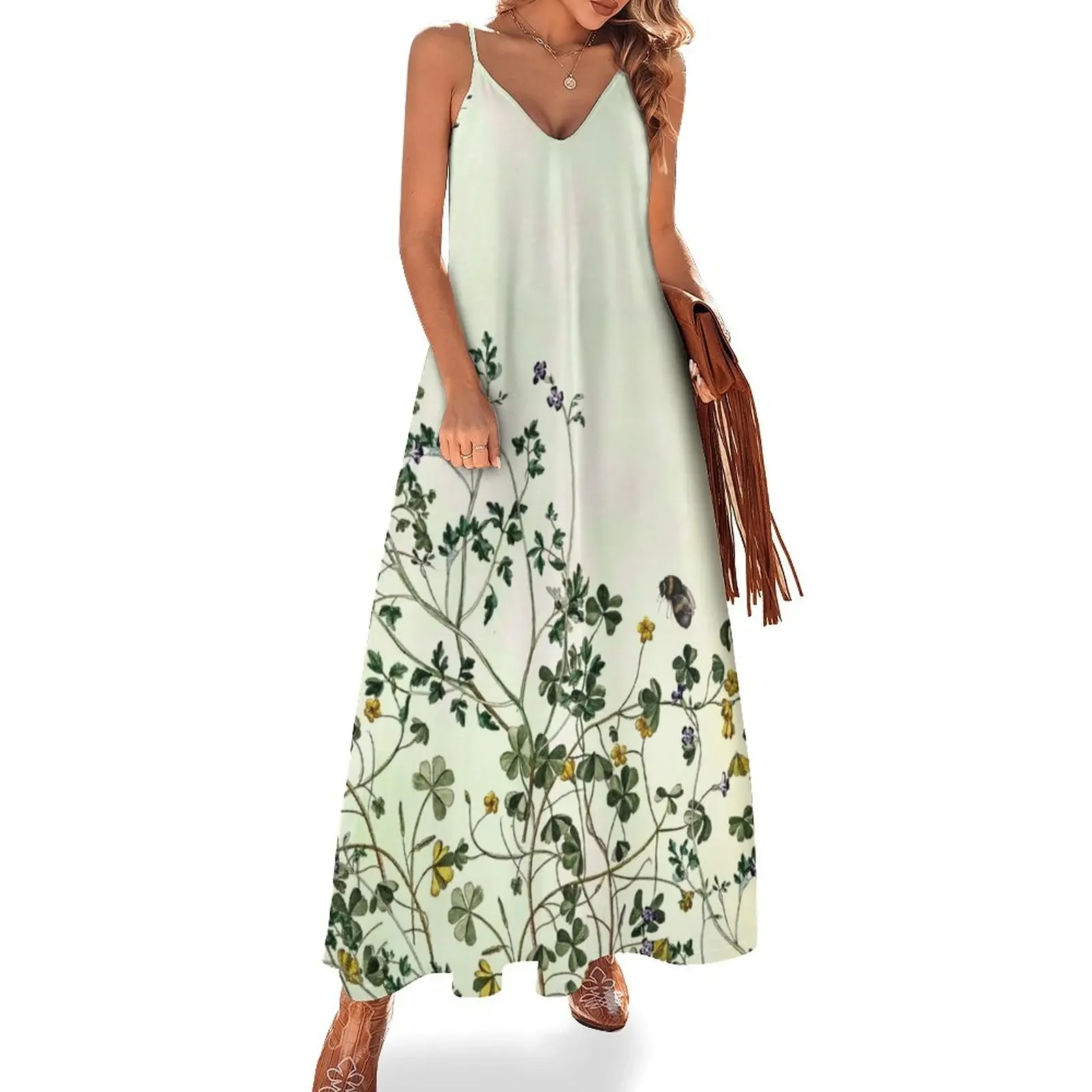 

Overgrowing my garden Sleeveless Dress Summer dresses for women Long dress dresses for prom