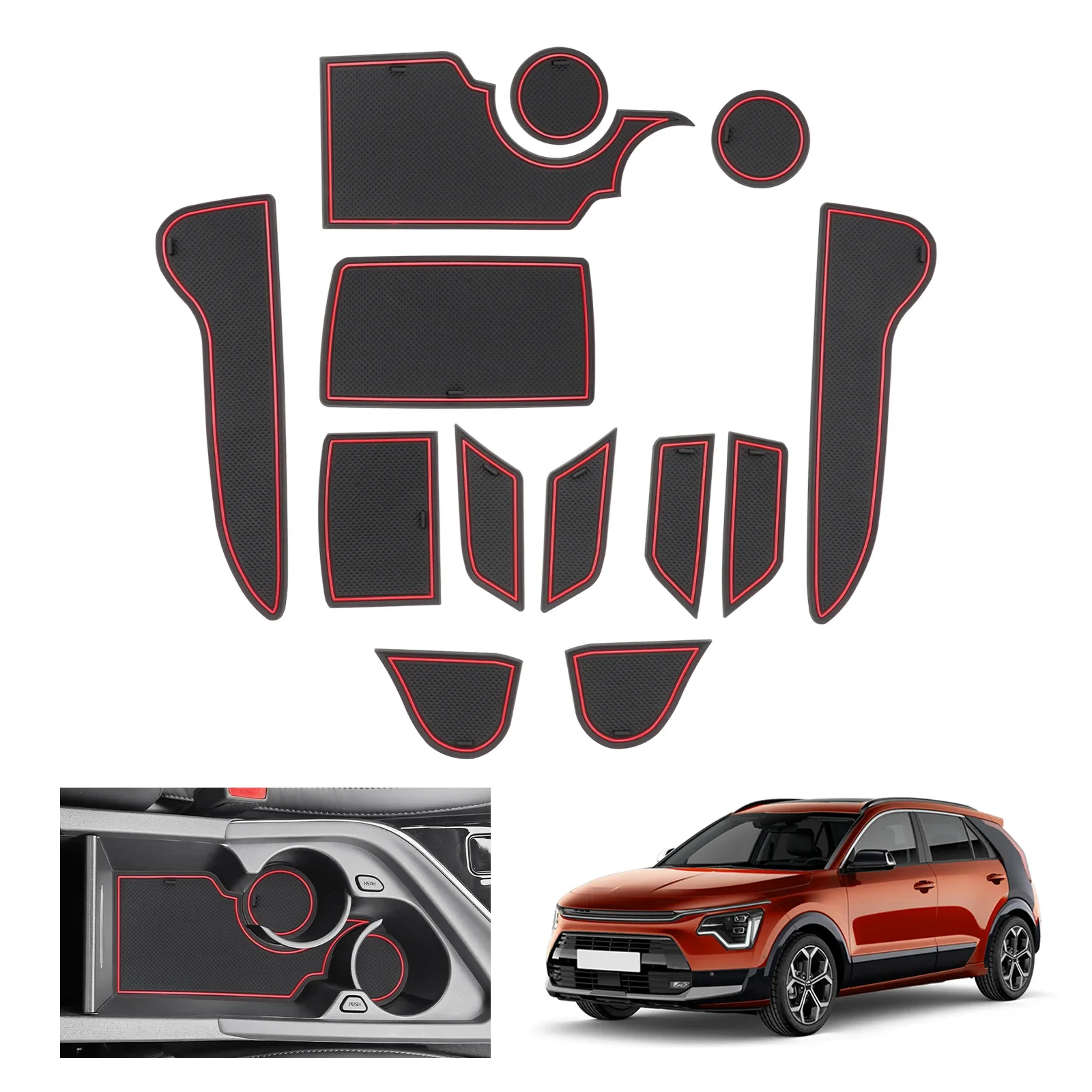 RUIYA per Kia Niro SG2 Hybrid e-Niro EV PHEV 2023 2024 Trasmissione automatica Auto Porta