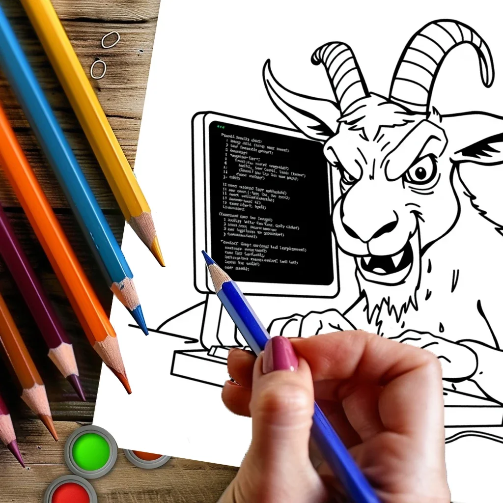 Libro para colorear de animales de oficina para adultos |   Libro para colorear de 28 páginas, material de dibujo para Navidad, Acción de Gracias