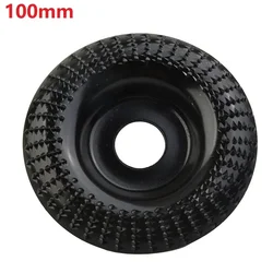 Grinder Wheel Disc 4 Inch Wood Shaping Wheel, Wood Grinding Shaping Disk For Angle Grinders Power Tools