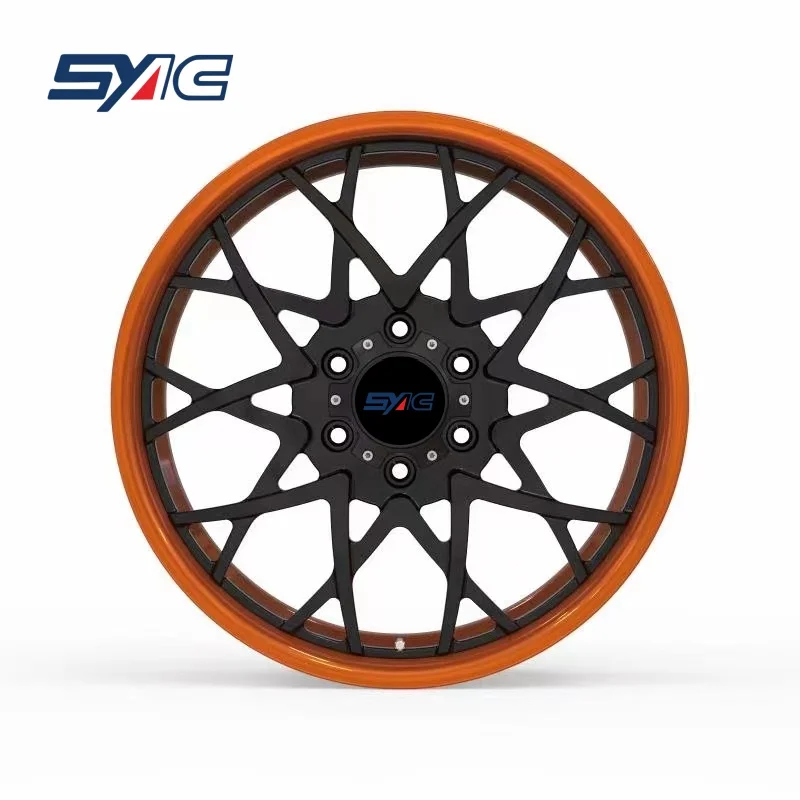 High Quality 6061 Forged Rims 2-Piece 18-24 Inch Factory Design Forging Wheel For New Models New Condition MOQ 4 Pieces