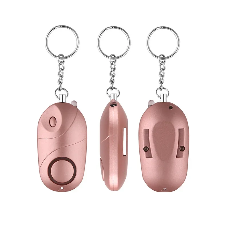 Allarme di autodifesa 130Db Security Protect Alert sicurezza personale Scream forte portachiavi allarme di emergenza per donne anziane bambini ragazza