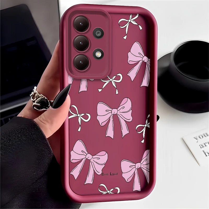 Korea Cute Pink bow Phone Case For Samsung Galaxy A31 A30 A23 A22 A20S A13 A12 A10S A04S A03S Silicone Anti Drop Cover Funda - AliExpress 202192403 Korea Cute Pink bow Phone Case For Samsung Galaxy A31 A30 A23 A22 A20S A13 A12 A10S A04S A03S Silicone Anti Drop Cover Funda - AliExpress 202192403
