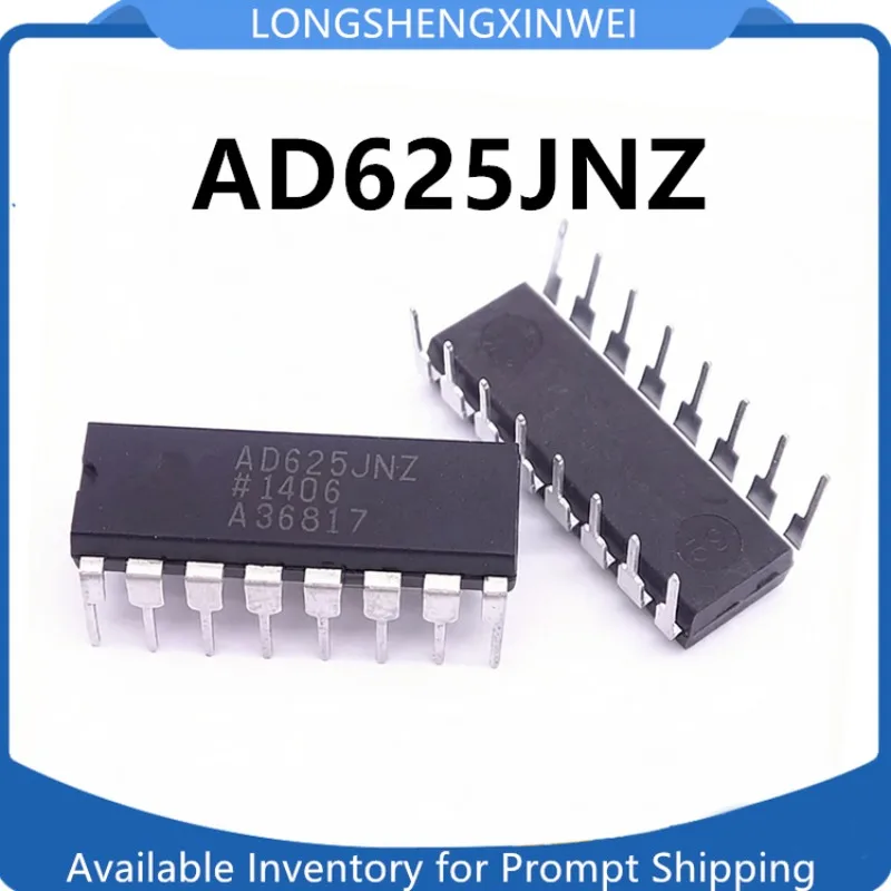1PCS New AD625JNZ Original DIP-16 Instrument Amplifier Chip in Stock