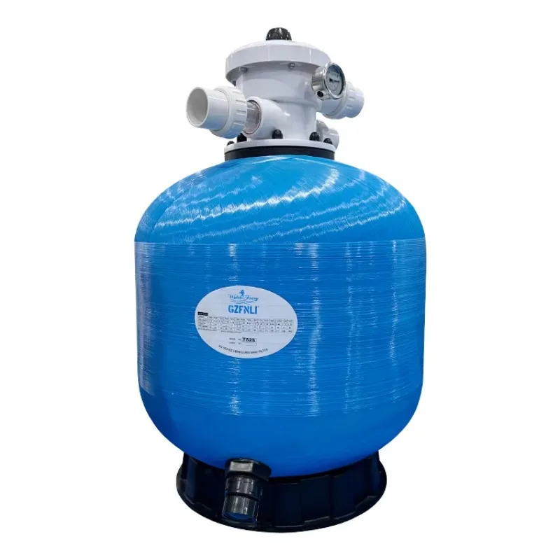 STLF Top Mount Water Well Sand Filter for Swimming Pool Multi-Valves Rapid Fiberglass Tank Pool Filters