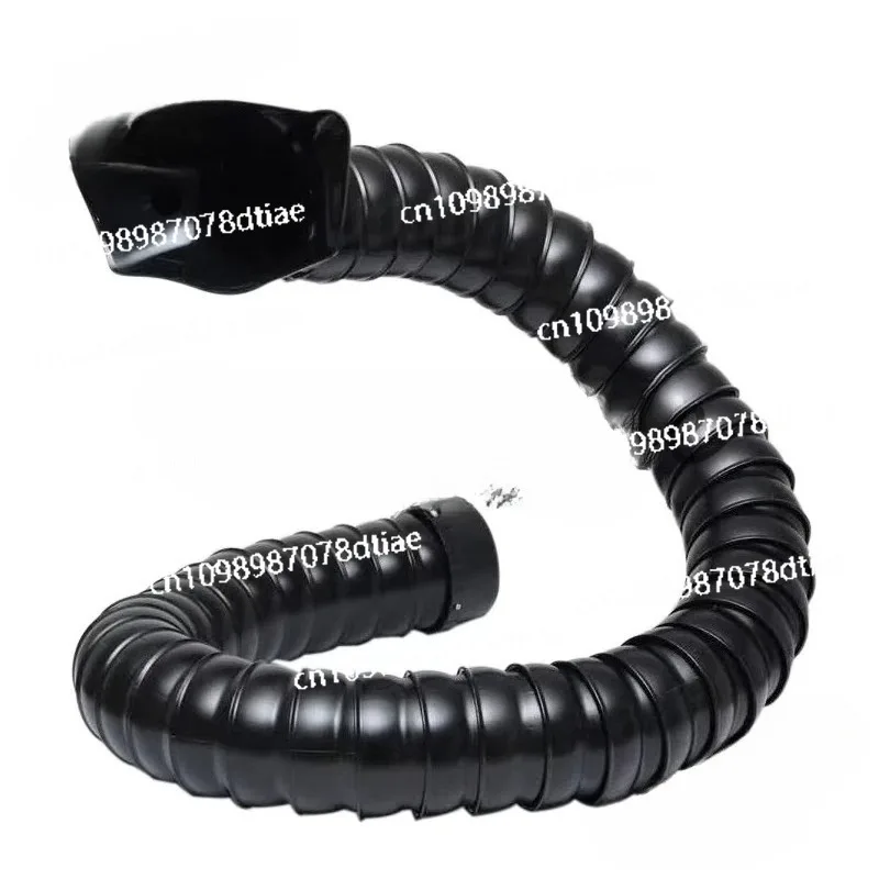 

1M Flexible Smoke Exhaust Ventilator Pipe Positioning Bamboo Tube Suction Air Collector Hood Industrial Smoke Extraction System