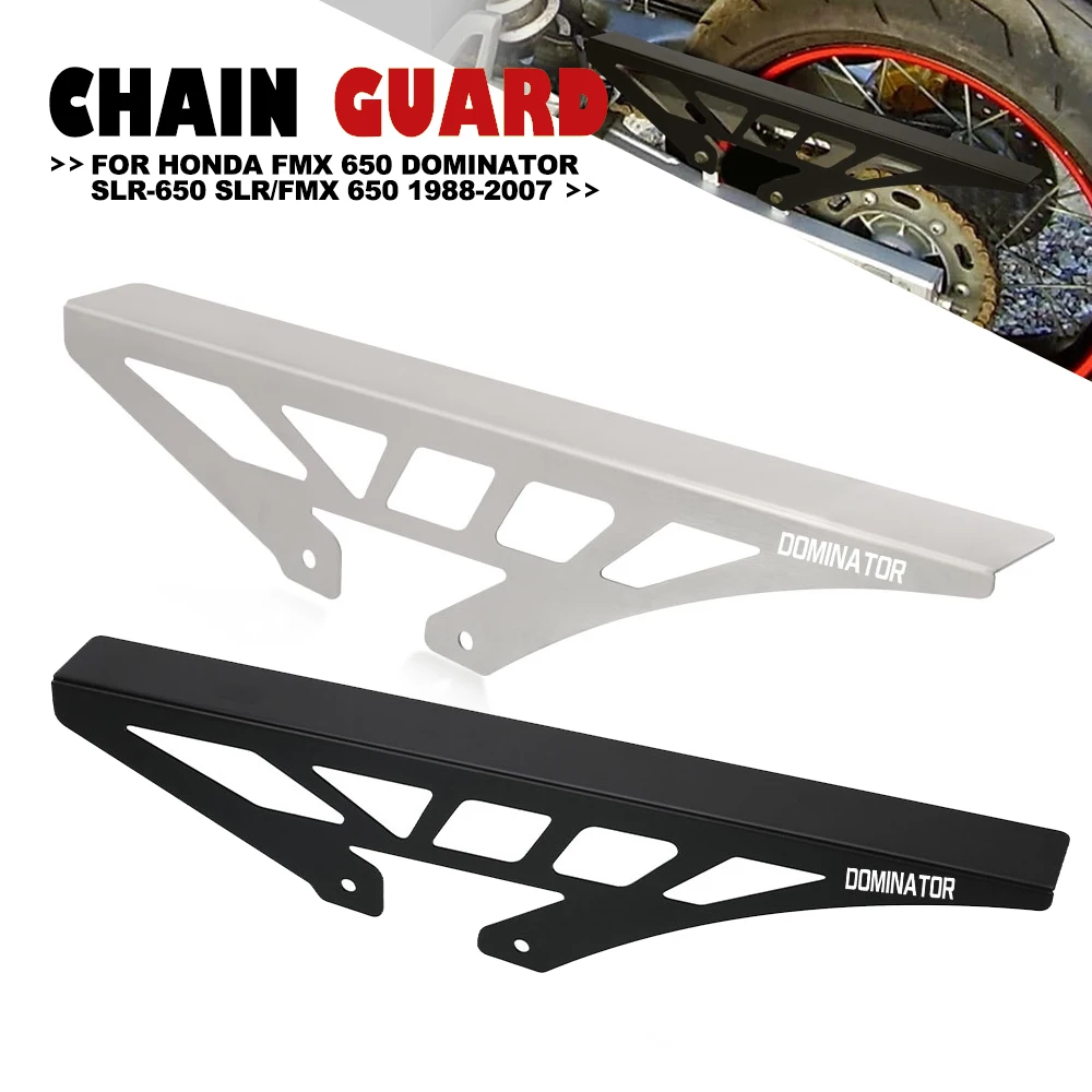 For Honda FMX 650 NX650 Dominator SLR-650 SLR/FMX 650 1988-2007 Motorcycle Chain Protector Guard Rear Sprocket Cover Chain Guard