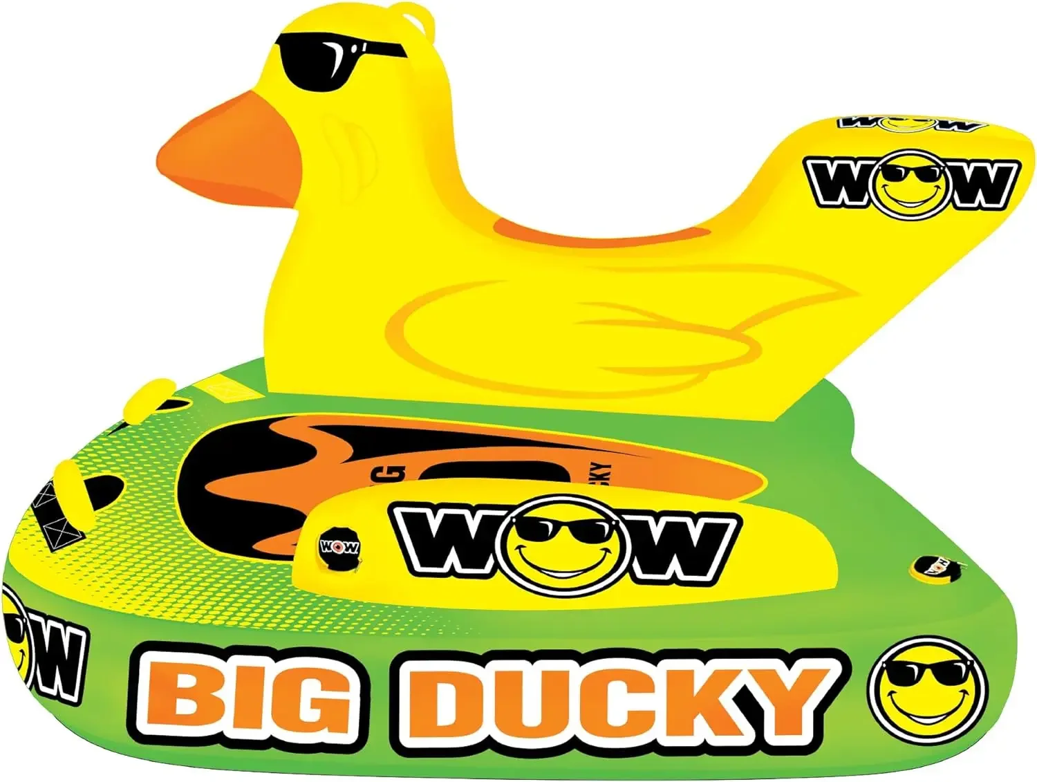 

WOW Sports Ducky Towable Deck Tube for Boating 1-5 Person Options