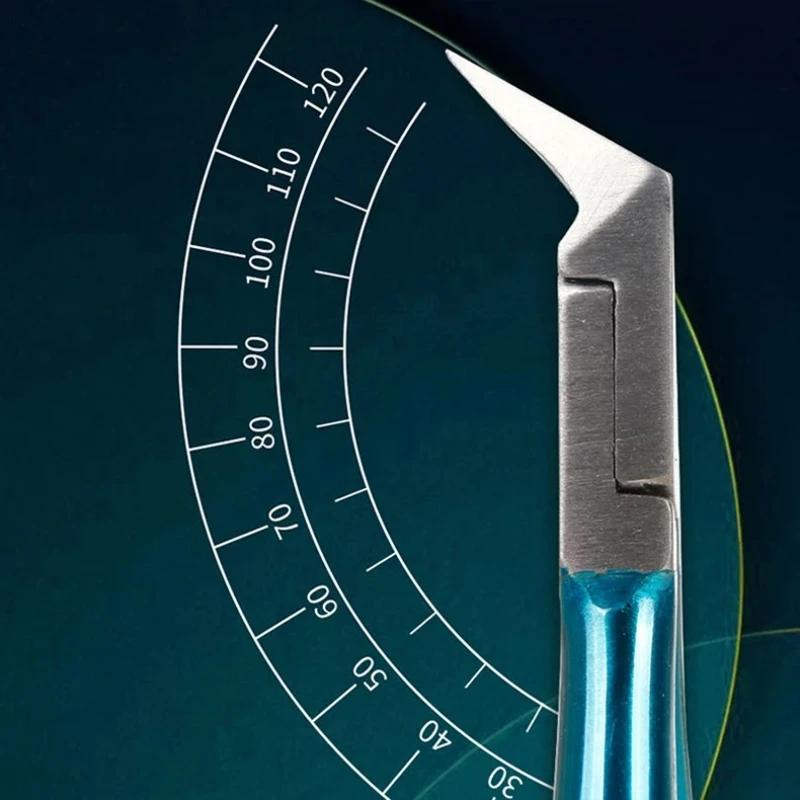 ชุดดูแลเล็บมืออาชีพ - กรรไกรตัดหนังกำพร้าสแตนเลสและกรรไกรตัดเล็บขบสำหรับการรักษาเล็บขบและทำเล็บ