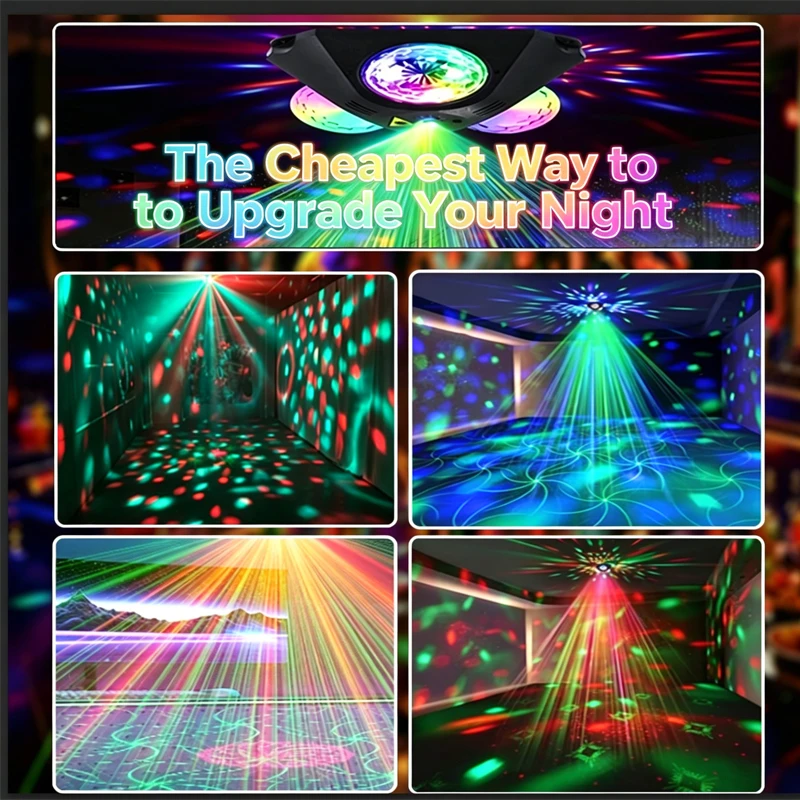 4-in-1 krachtige DJ laser stro - Industrial Laser Projector recensie en prijs