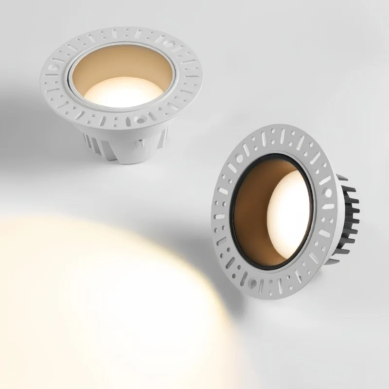 LED frameloze downlight ultradunne COB huishoudelijke anti-glare volledig spectrum voorgegraven plafond woonkamer minimalistisch geen hoofdlamp