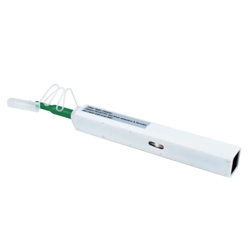 محول شفة TFN SC FC ST قلم تنظيف الوجه ذو نهاية الألياف الضوئية - أداة تنظيف بصرية متينة