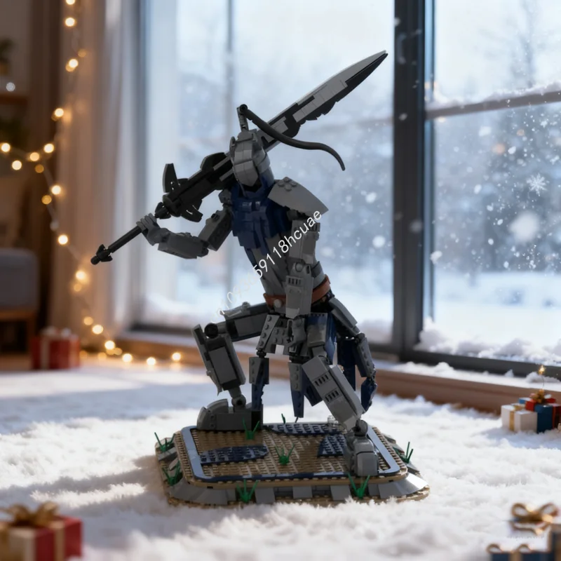 773 Uds. MOC Dark Souls Artorias The Abysswalker modelo de bloques de construcción arquitectura ensamblar DIY niños regalos de navidad cumpleaños