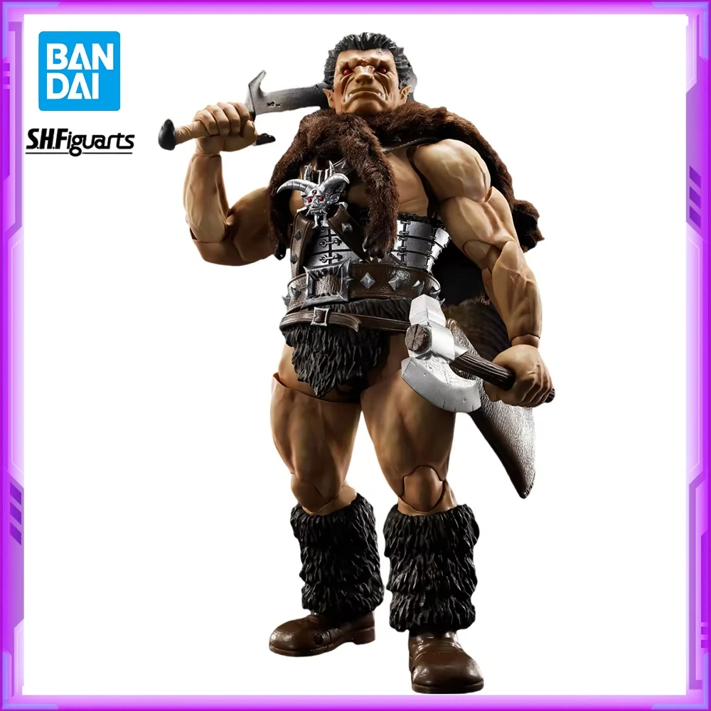 Figuras originales de Anime BANDAI SHF Berserk Zodd de PVC, modelo de figura de acción, juguetes, regalos de navidad