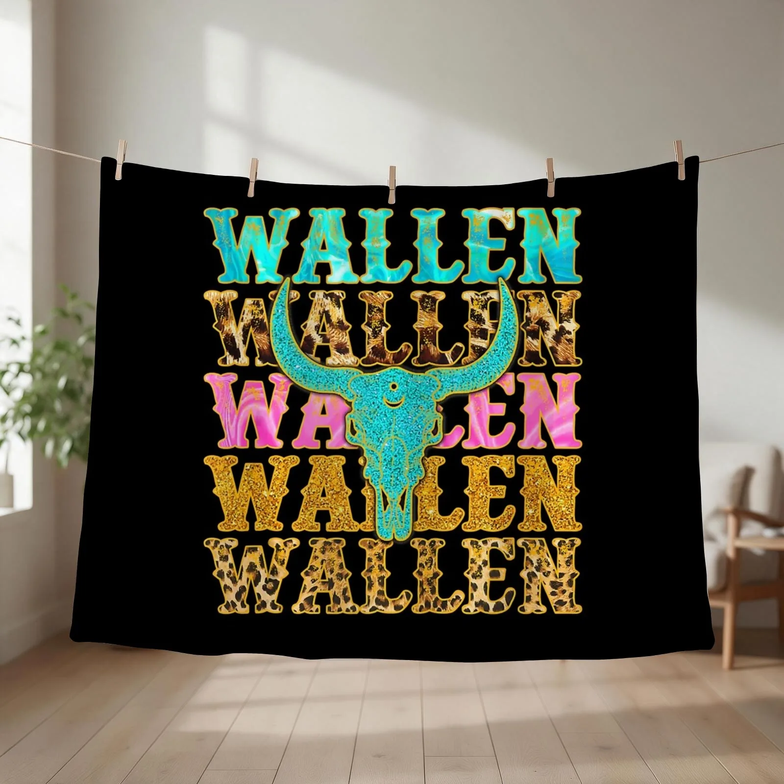 Cute Wallen Throw Blanket cosplay anime Large Decorative Sofa Decoratives Blankets